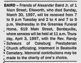 Alexander Baird Jr.